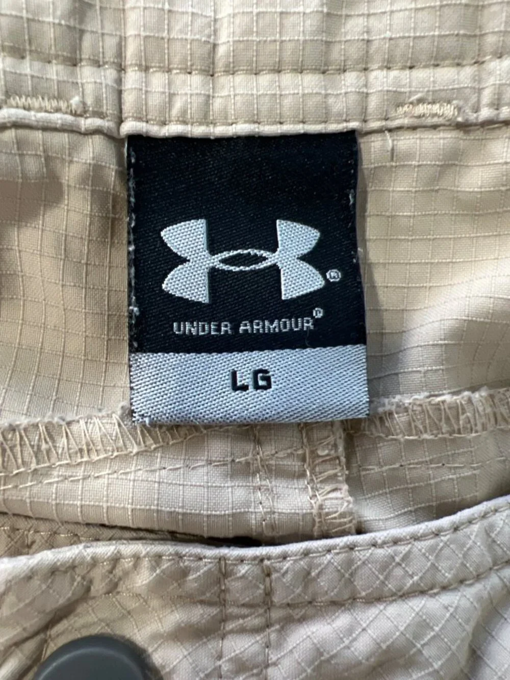 Under Armour Cargo Pants Large Hunting Tactical RIPSTOP Outdoor Hiking Gorpcore